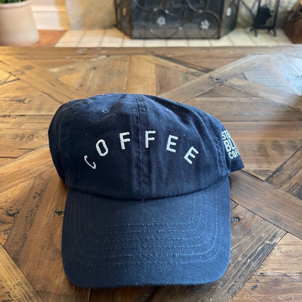 Stella Blue Coffee Strap Back Dad Hat Adjustable Cap